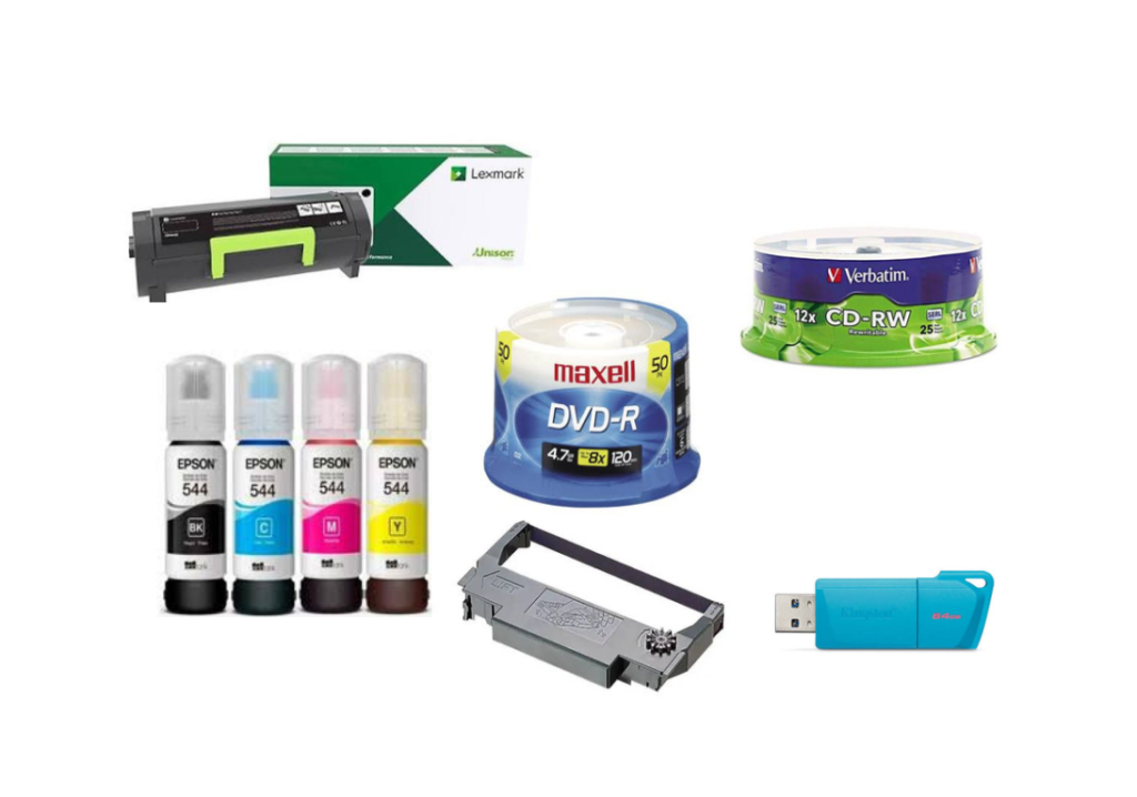 CONSUMIBLES DE IMPRESIÓN Y ALMACENAMIENTO DIGITAL